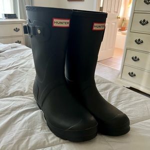 Hunter boots mid-calf ☔️❄️